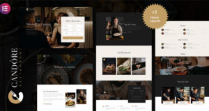 Candore – Elementor Restaurant & Weinbar WordPress Template