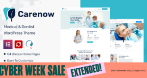 Carenow – WordPress-Thema für Medizin und Zahnarzt