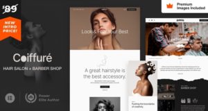 Coiffure – Friseursalon & Friseur WordPress Layout