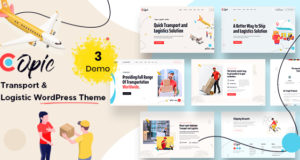 Copic – WordPress-Vorlage für Transport und Logistik