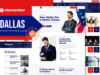 Dallas - Politischer Anwärterführer Elementor Teamplate Kit