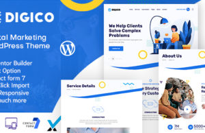 Digico – Mehrzweck-Beratungs-WordPress-Layout