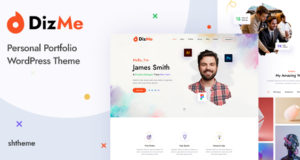 Dizme – Persönliches Portfolio-WordPress-Vorlage
