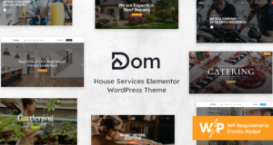 Dom – House Services Elementor WordPress-Thema