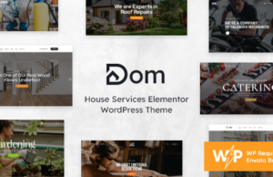 Dom – House Services Elementor WordPress-Thema