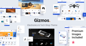Gizmos – Elektronik- und Tech-Shop-Design