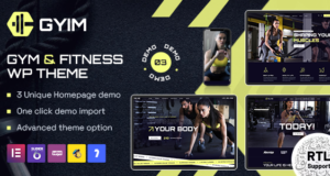 Gyim – Fitnessstudio und Fitness-WordPress-Thema