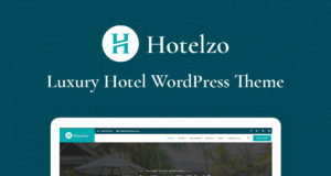 Hotelzo – WordPress Vorlage für Luxushotels + RTL-fähig