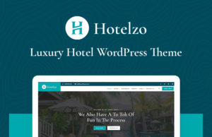 Hotelzo – WordPress Vorlage für Luxushotels + RTL-fähig