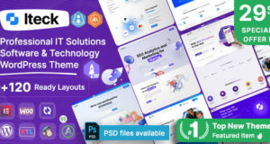 Iteck – Software & Technologie WordPress Template