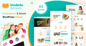 Kindedo – Kindergarten & Schule WordPress Vorlage