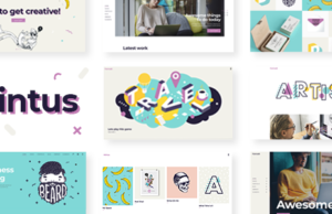 Mintus – Illustrationsportfolio-Thema