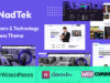 NadTek - IT-Lösungen & Technologie WordPress Template