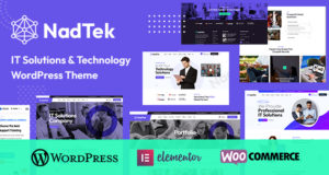 NadTek – IT-Lösungen & Technologie WordPress Template