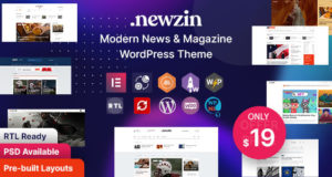 Newzin – WordPress-Layout für Zeitungen und Zeitschriften