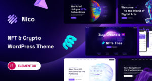 Nico – Creative & NFT-Affiliate WordPress Layout