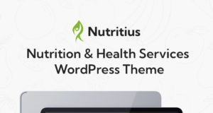 Nutritius – WordPress-Thema für Ernährungs- und Gesundheitsdienste