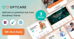 Optcare – Augenpflege WordPress Template +RTL