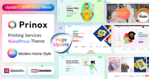Prinox – WordPress-Template für Druckdienste