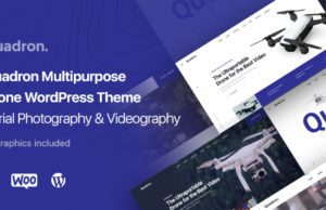 Quadrone – Drone, UAV, Video Pilot WordPress Template
