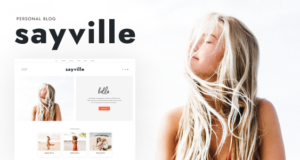 Sayville – WordPress-Blog-Vorlage