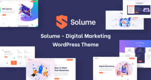 Solume – WordPress-Thema für digitales Marketing