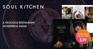 SoulKitchen – Restaurant-WordPress-Thema