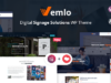 Vemlo – WordPress-Template für digitale Beschilderungsdienste
