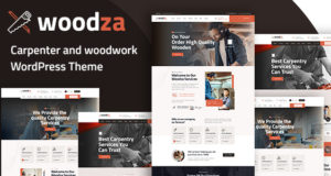 Woodza – WordPress-Layout für Tischler und Holzarbeiten