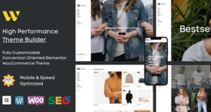 Wooma – Fashion Store Ecommerce Elementor Vorlage
