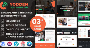 Yodden – WordPress-Thema für Breitband- und Internetdienste