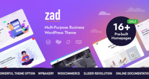 Zad – Mehrzweck-Business-WordPress-Thema