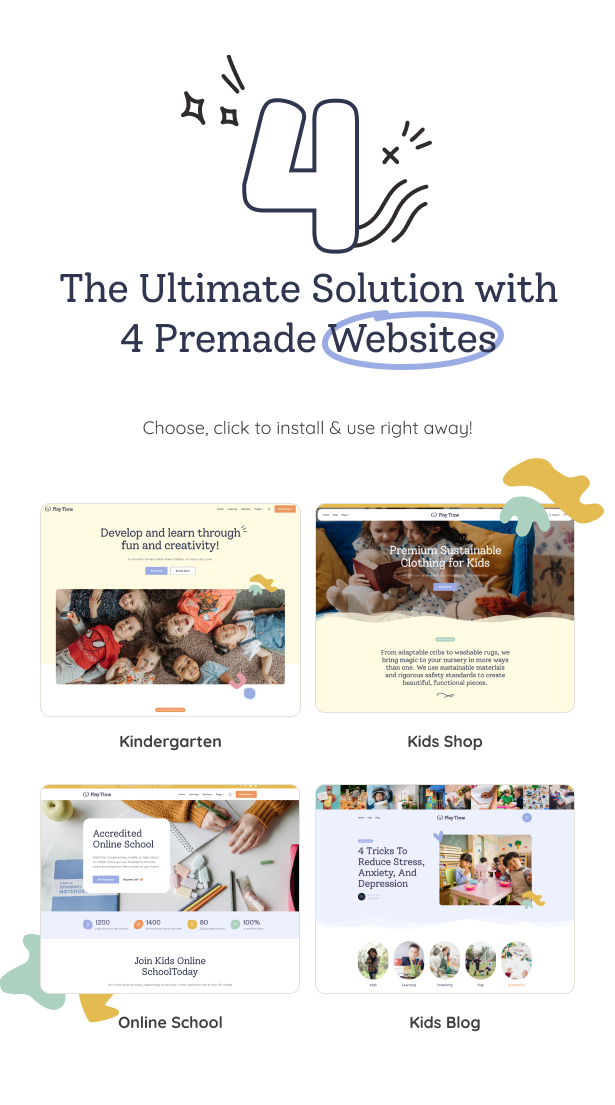 KindergartenWordPress Theme