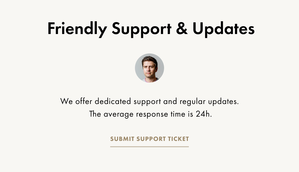 Palette WordPress Theme Präsentationsbild