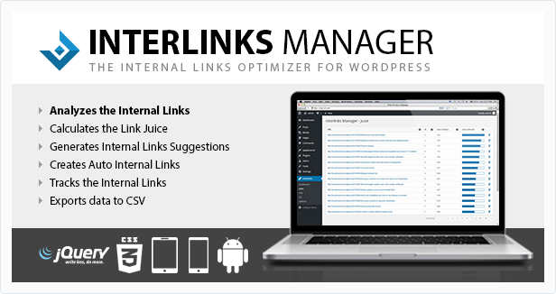 Interlinks Manager-Plugin für WordPress