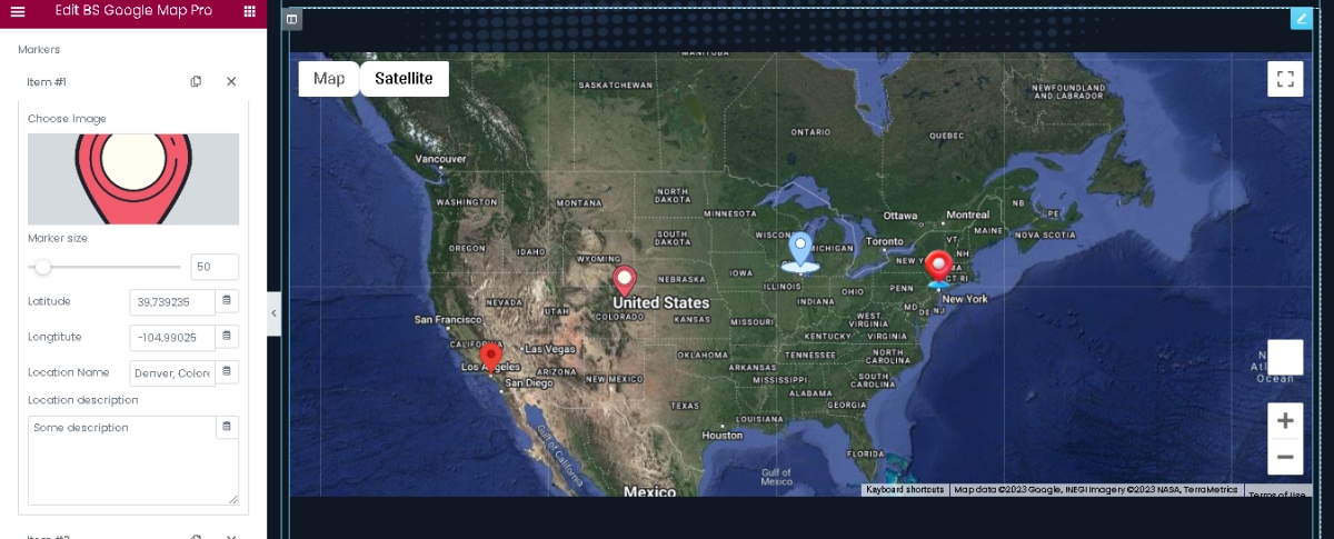 BS GMaps PRO – Google Maps-Widget für Elementor – 4