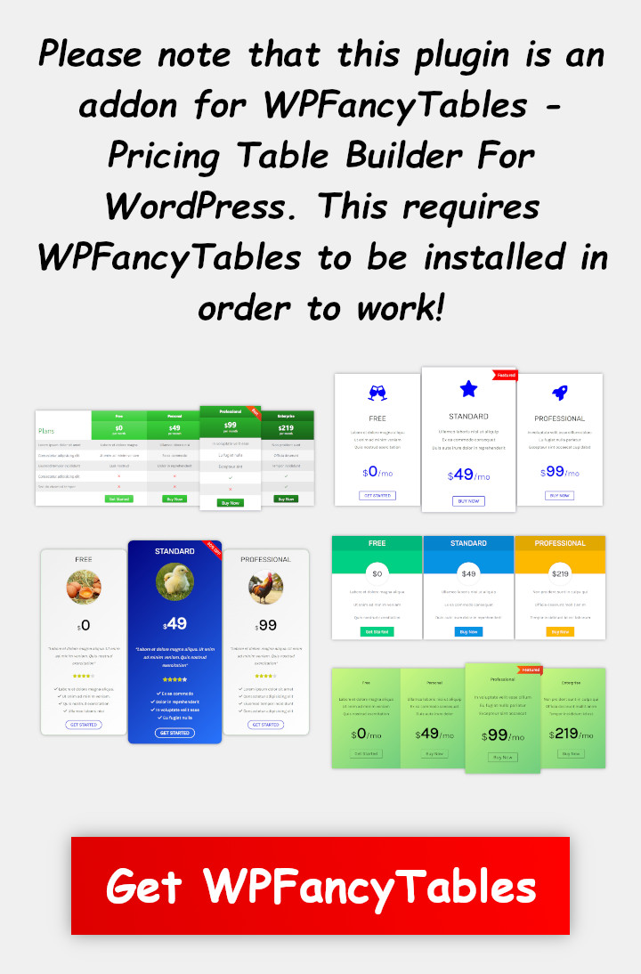 WPFancyTables-Elementor-Addon – 1