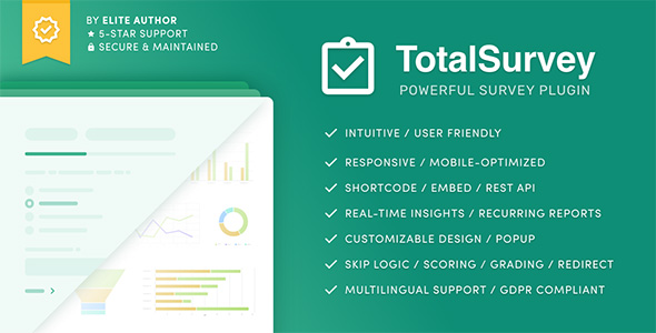Total Survey – Responsives WordPress-Umfrage-Plugin