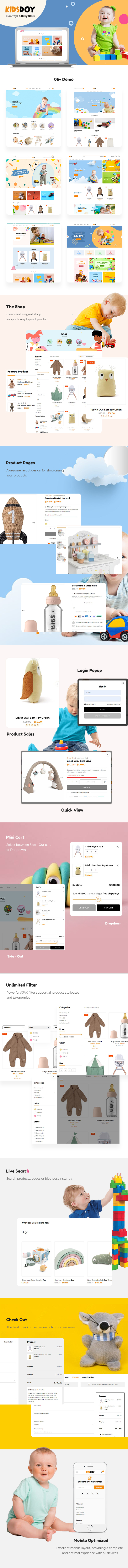 Kidsdoy – Babyshop und Kinderladen WordPress - 1