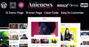 Anienews – News & WooCommerce WordPress-Vorlage