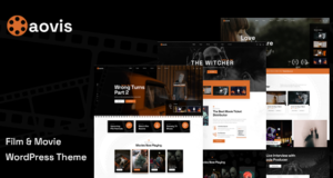 Aovis – Buchungsfilm WordPress Template