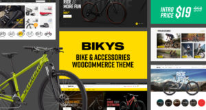 Bikys – Fahrrad & Zubehör Woocommerce Template