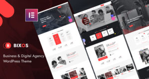 Bixos – WordPress-Thema für Geschäfts- und Digitalagenturen