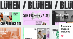 Blühen – Event- und Konferenz-WordPress-Template