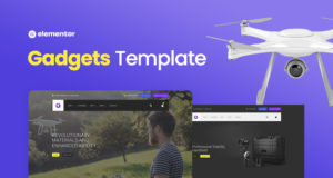 Bzzz – Gadgets eCommerce Elementor Template Kit