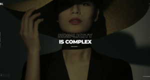 Deppex – Präsentationsportfolio WordPress-Layout