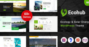 Ecohub – WordPress-Thema für Solarenergie
