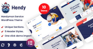 Hendy – Handwerker-Service-WordPress-Layout