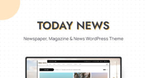 Heute Nachrichten – Blog & Magazin WordPress Layout