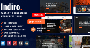 Indiro | Fabrik- und Industrie-WordPress-Thema